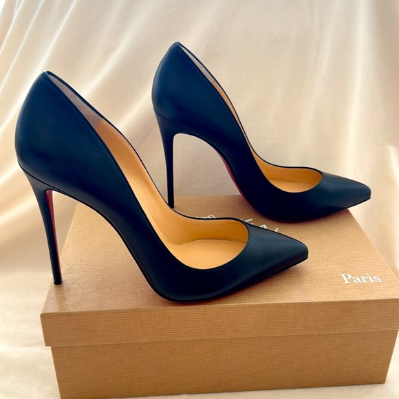 Christian Louboutin Shoes - Christian Louboutin Pigalle Black Heels